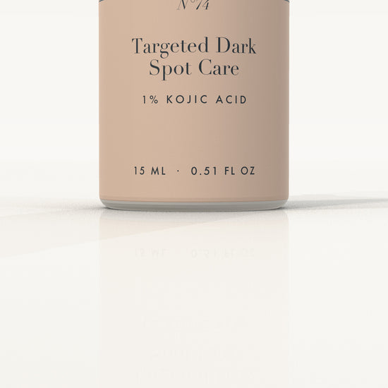 Ojen® N°74 Targeted Dark Spot Care, 1% Kojic Acid — label detail
