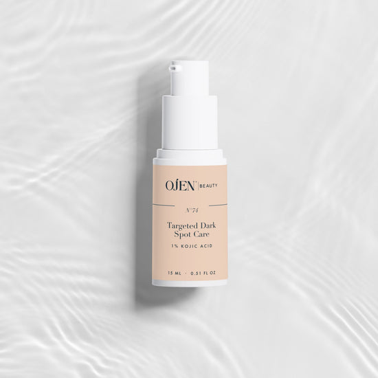 Ojen® N°74 Targeted Dark Spot Care, 1% Kojic Acid — with its box