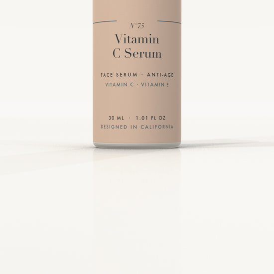 Ojen® N°75 Vitamin C Serum — label detail