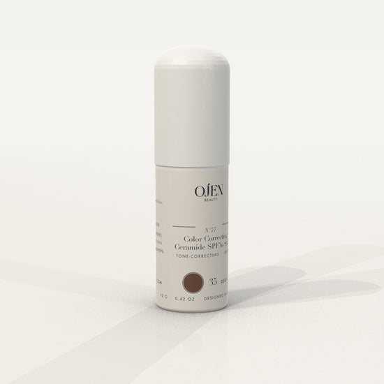 Ojen® N°77 Color Correcting Ceramide SPF30 Stick – 35 Deep — angled view