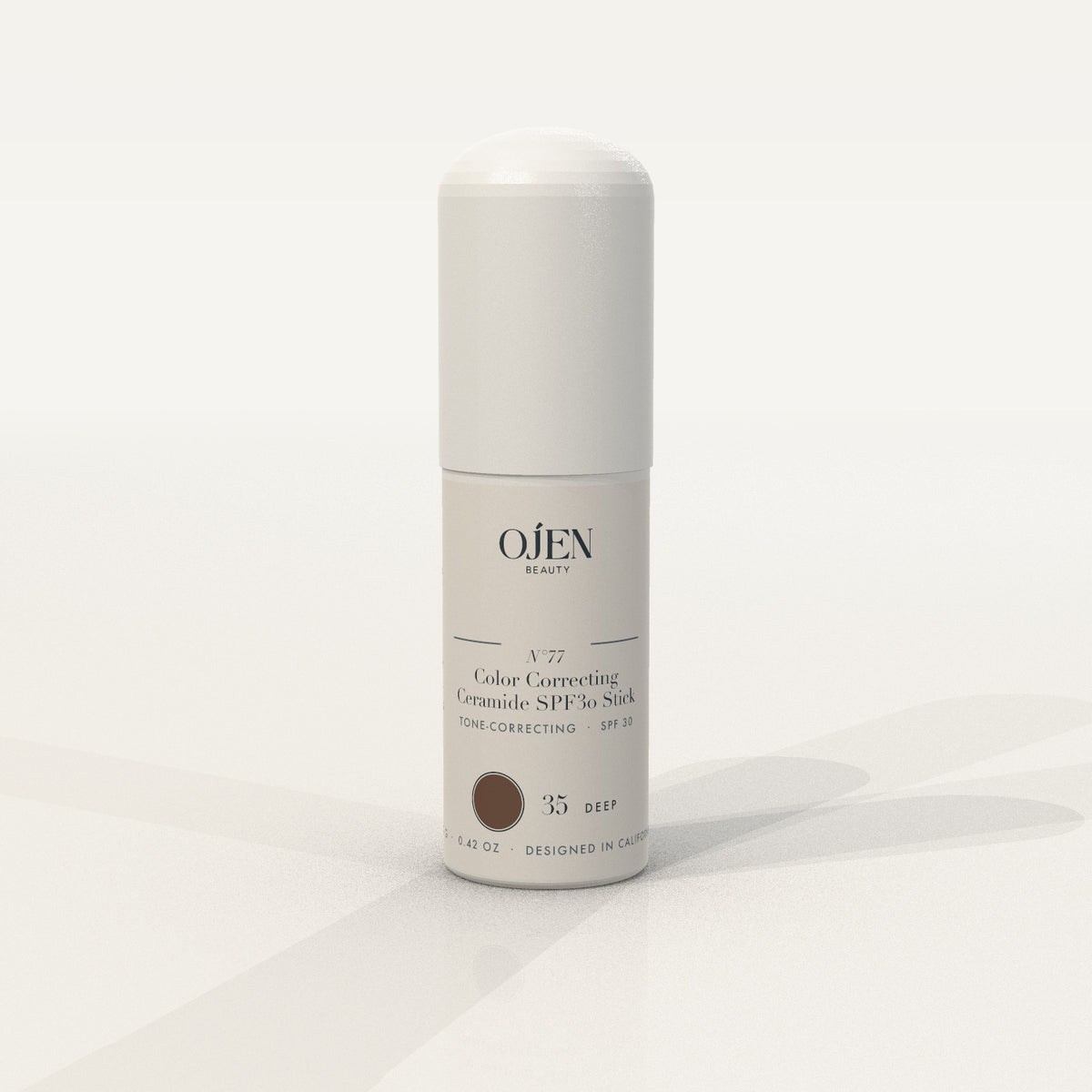 Ojen® N°77 Color Correcting Ceramide SPF30 Stick – 35 Deep — front