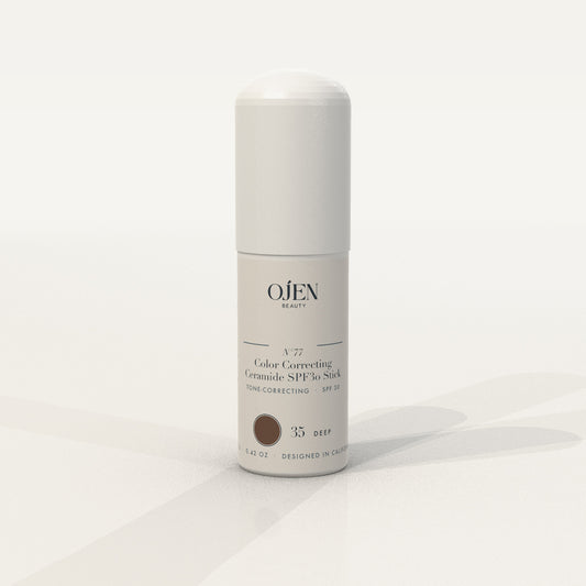 Ojen® N°77 Color Correcting Ceramide SPF30 Stick – 35 Deep — front