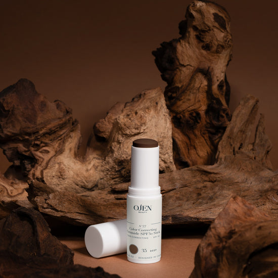 Ojen® N°77 Color Correcting Ceramide SPF30 Stick – 35 Deep — in situ