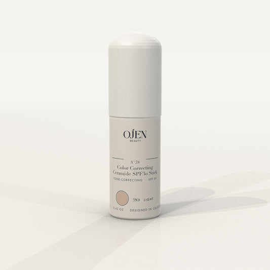 Ojen® N°78 Color Correcting Ceramide SPF30 Stick – 20 Light — front