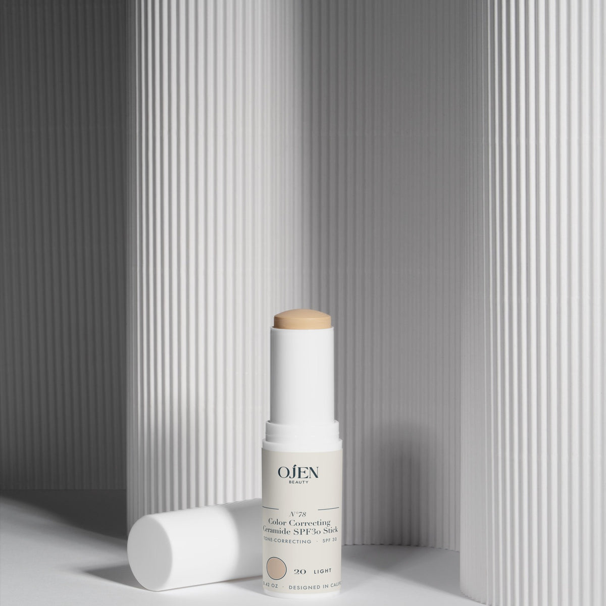 Ojen® N°78 Color Correcting Ceramide SPF30 Stick – 20 Light — lifestyle
