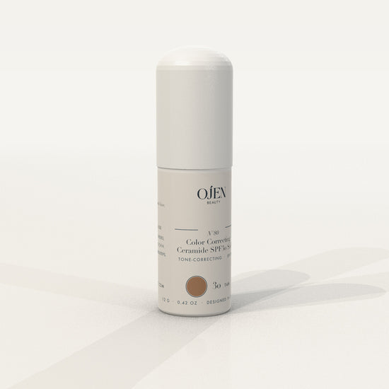 Ojen® N°80 Color Correcting Ceramide SPF30 Stick – 30 Tan — angled view