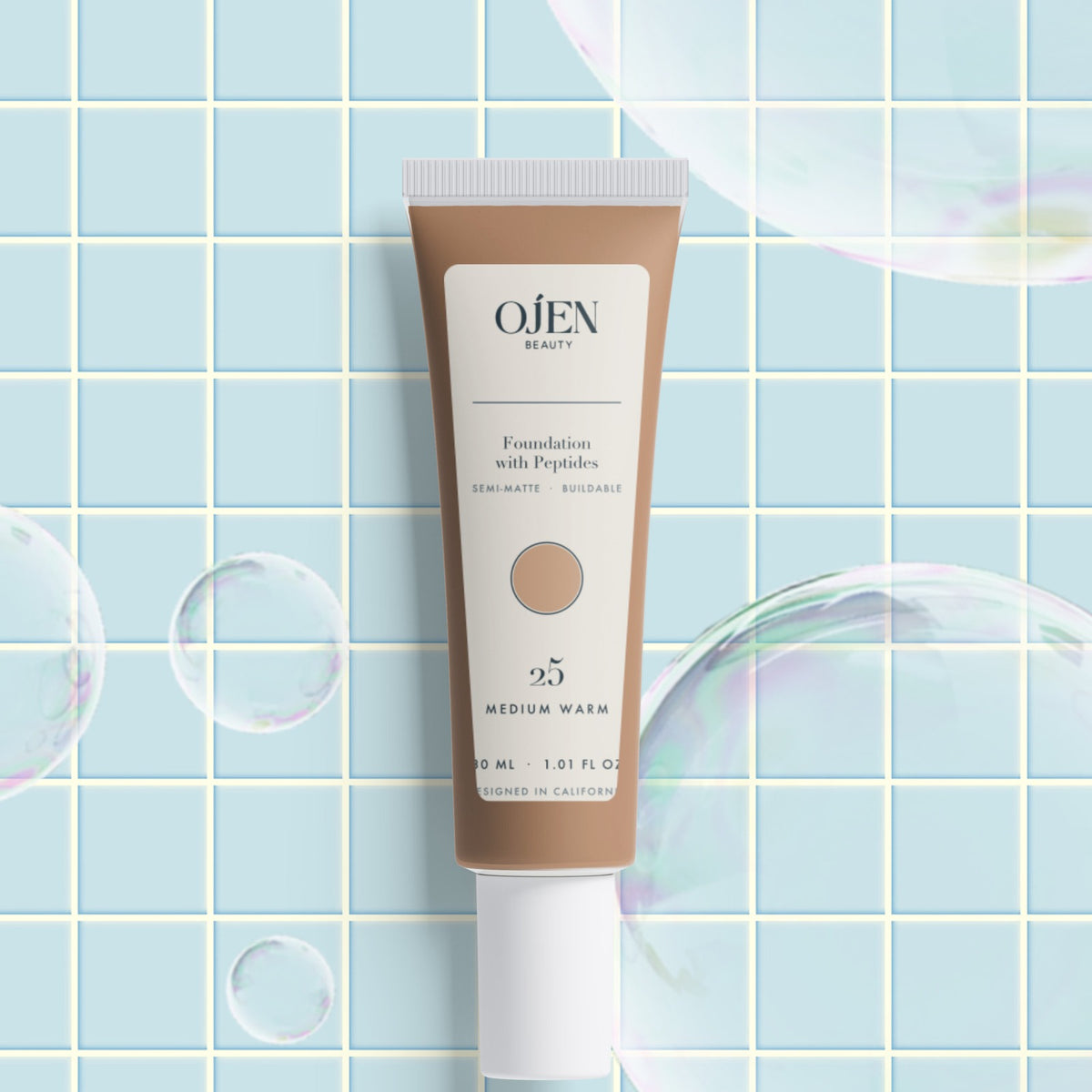 Ojen® N°88 Foundation with Peptides, 25 Medium Warm — studio