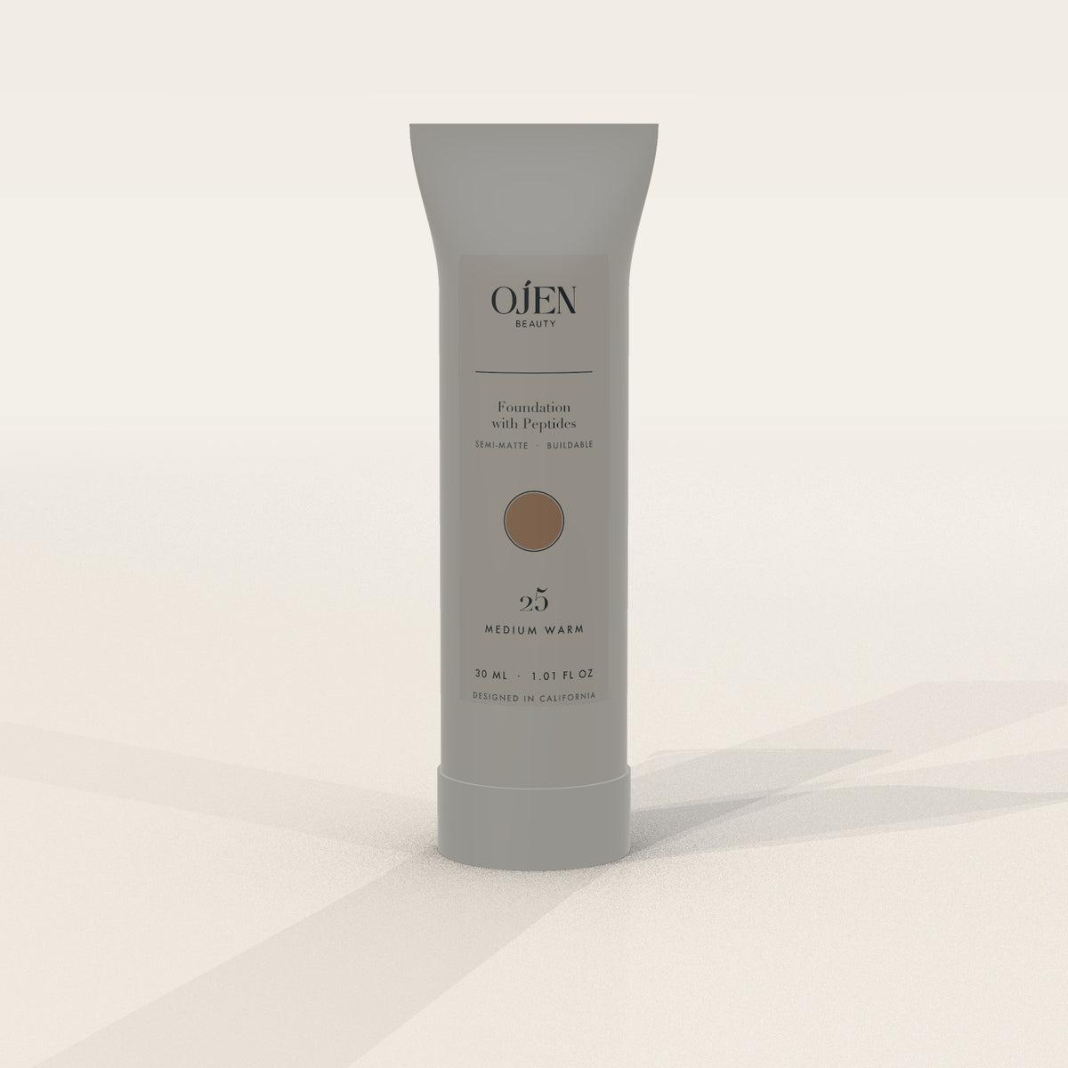 Ojen® N°88 Foundation with Peptides, 25 Medium Warm — colour story