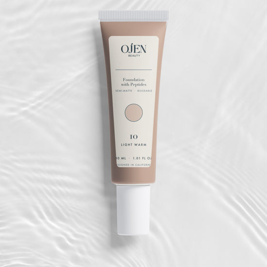 Ojen® N°90 Foundation with Peptides, 10 Light Warm — studio