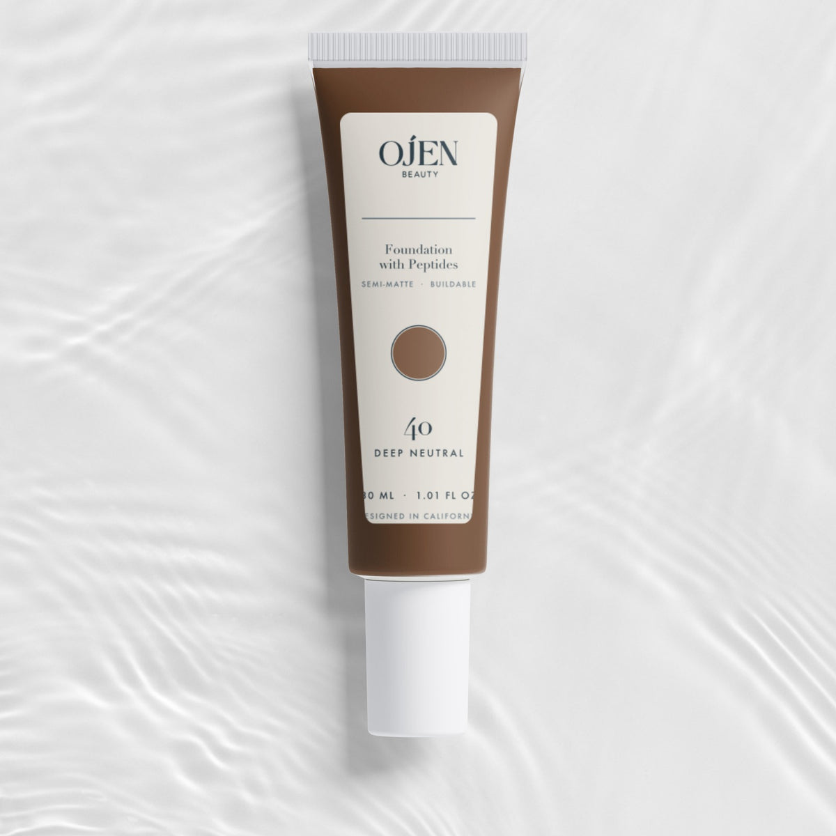 Ojen® N°95 Foundation with Peptides, 40 Deep Neutral — studio