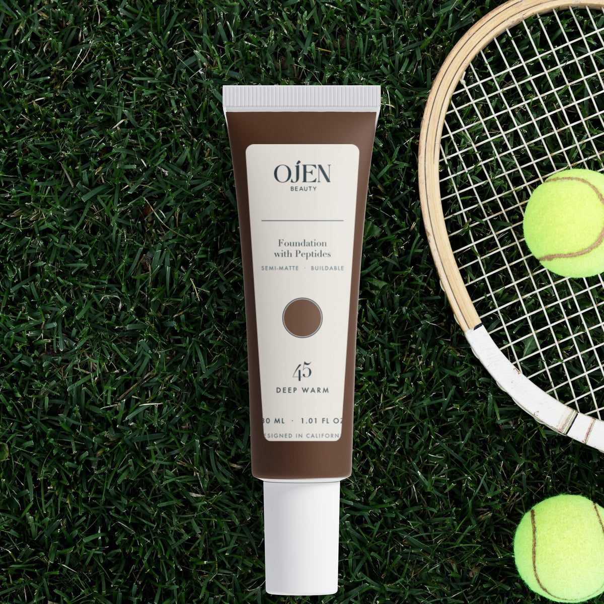 Ojen® N°96 Foundation with Peptides, 45 Deep Warm — lifestyle