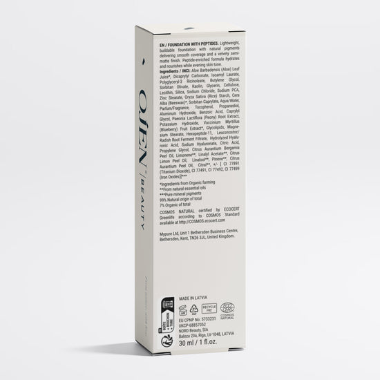 Ojen® N°96 Foundation with Peptides, 45 Deep Warm — studio