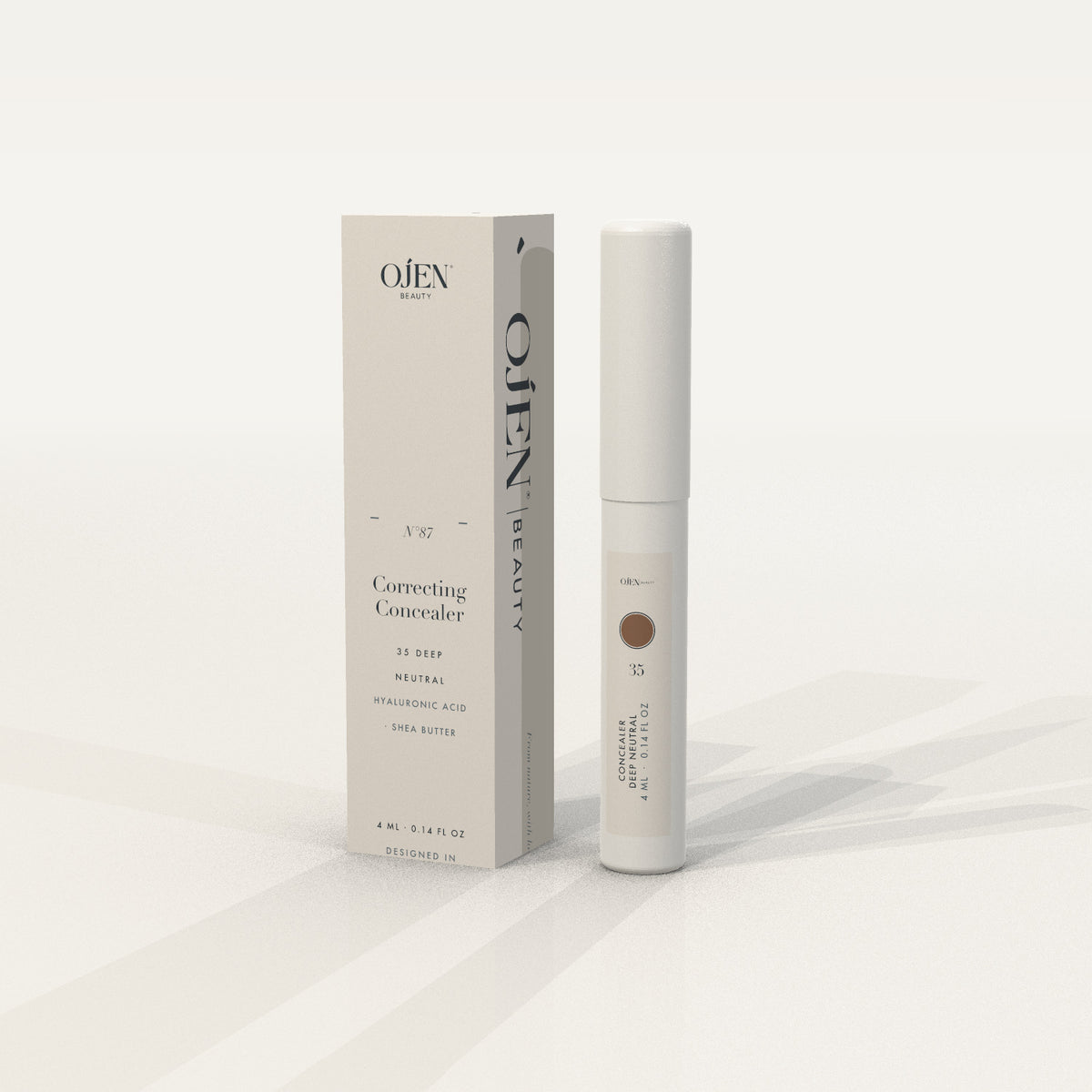 Ojen® N°87 Correcting Concealer, 35 Deep Neutral — with carton