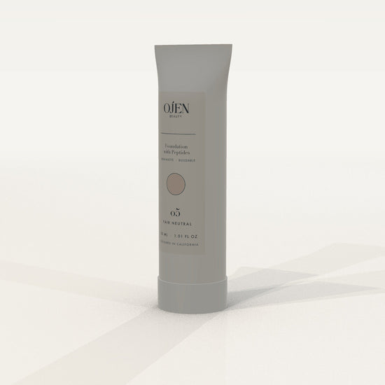 Ojen® N°89 Foundation with Peptides, 05 Fair Neutral — angled view