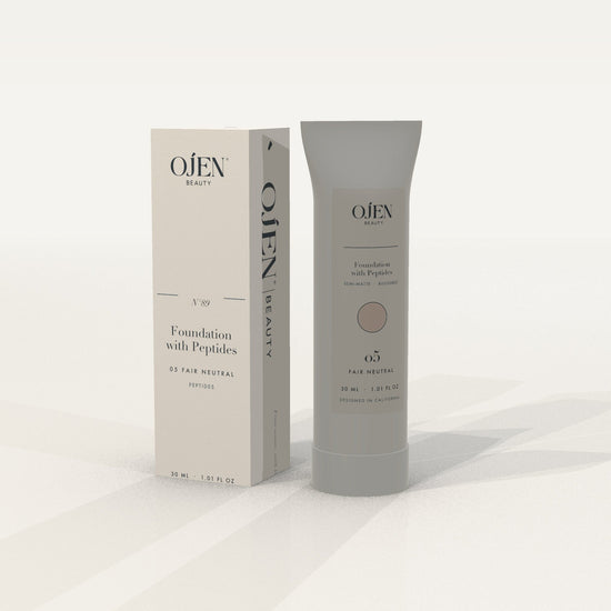 Ojen® N°89 Foundation with Peptides, 05 Fair Neutral — with carton