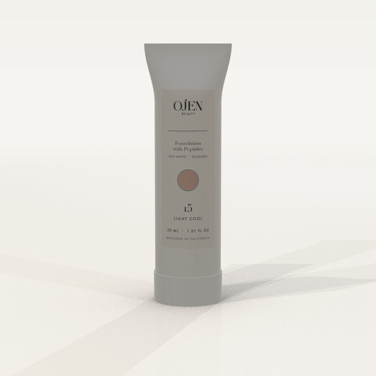 Ojen® N°91 Foundation with Peptides, 15 Light Cool — front