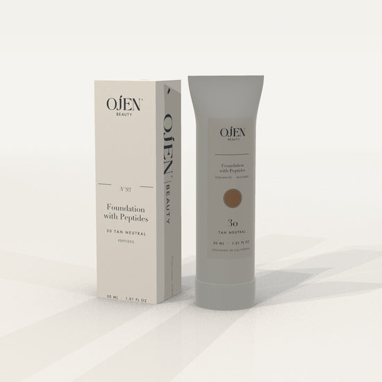 Ojen® N°93 Foundation with Peptides, 30 Tan Neutral — with carton