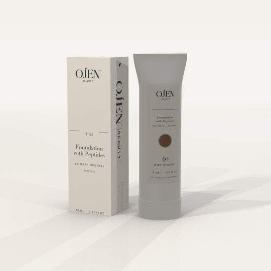 Ojen® N°95 Foundation with Peptides, 40 Deep Neutral — with carton