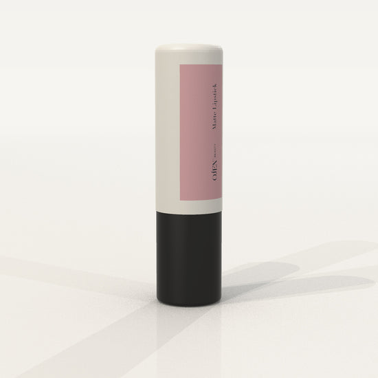 Ojen® N°99 Matte Lipstick, Dusty Rose — angled view
