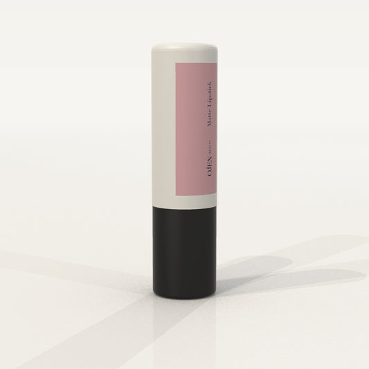 Ojen® N°99 Matte Lipstick, Dusty Rose — angled view