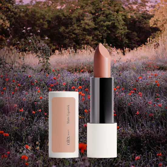 Ojen® N°100 Matte Lipstick, Terracotta Nude — lifestyle