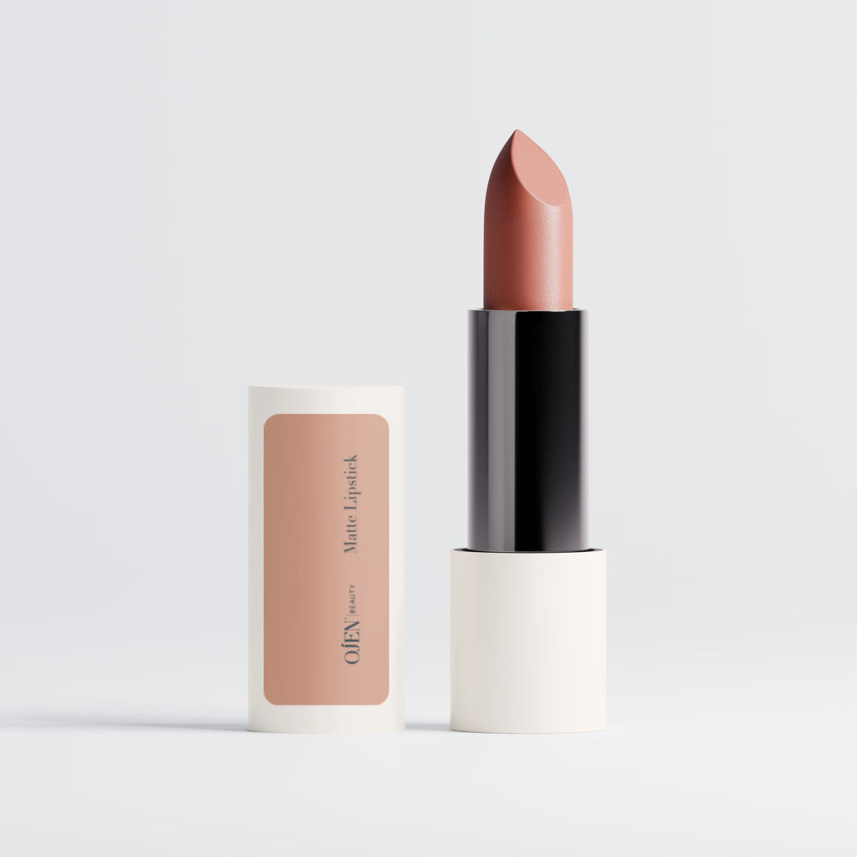 Ojen® N°100 Matte Lipstick, Terracotta Nude — studio
