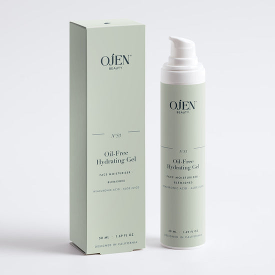 Ojen® N°53 Oil-Free Hydrating Gel (White) — with its box