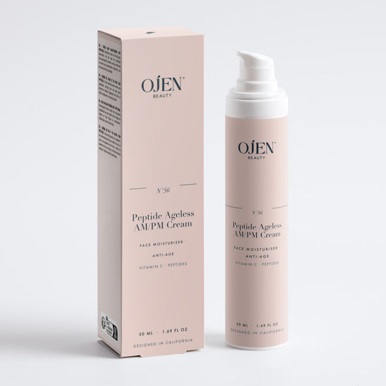 Ojen® N°56 Peptide Ageless AM/PM Cream — with its box