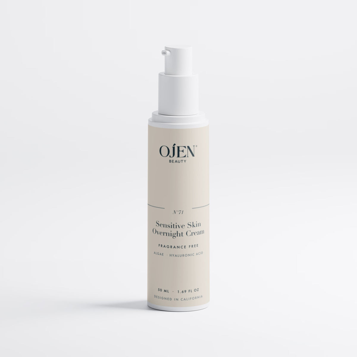 Ojen® N°71 Sensitive Skin Overnight Cream, Fragrance Free — studio