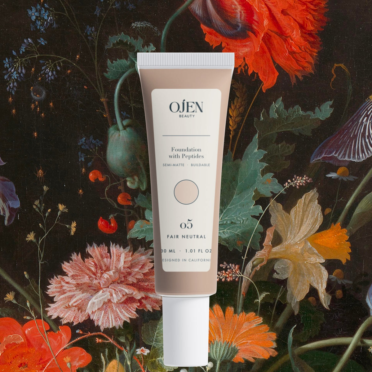 Ojen® N°89 Foundation with Peptides, 05 Fair Neutral — in situ